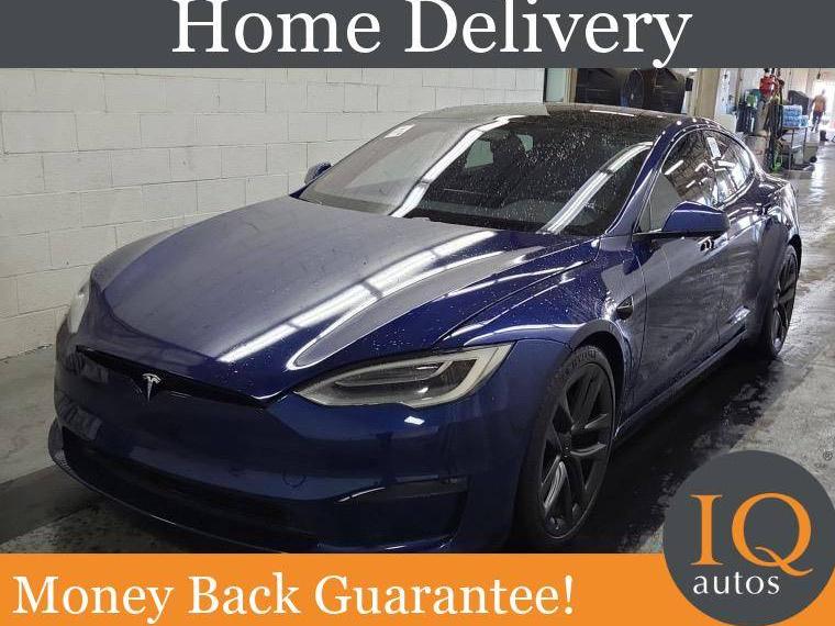 TESLA MODEL S 2021 5YJSA1E55MF429478 image